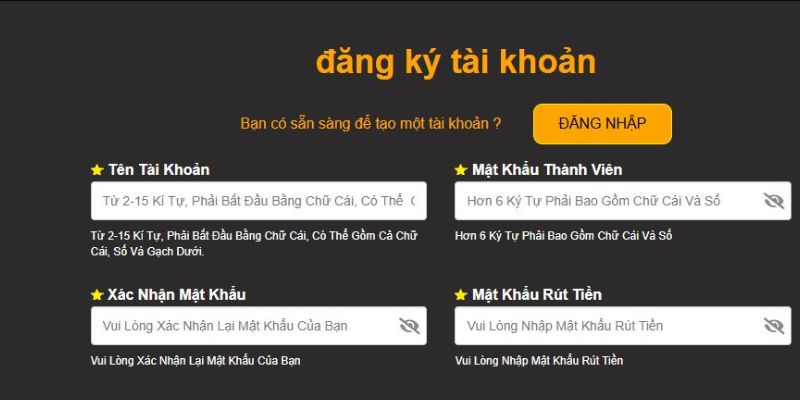 Hướng dẫn đăng ký GO99 nhanh chỉ trong 1 phút